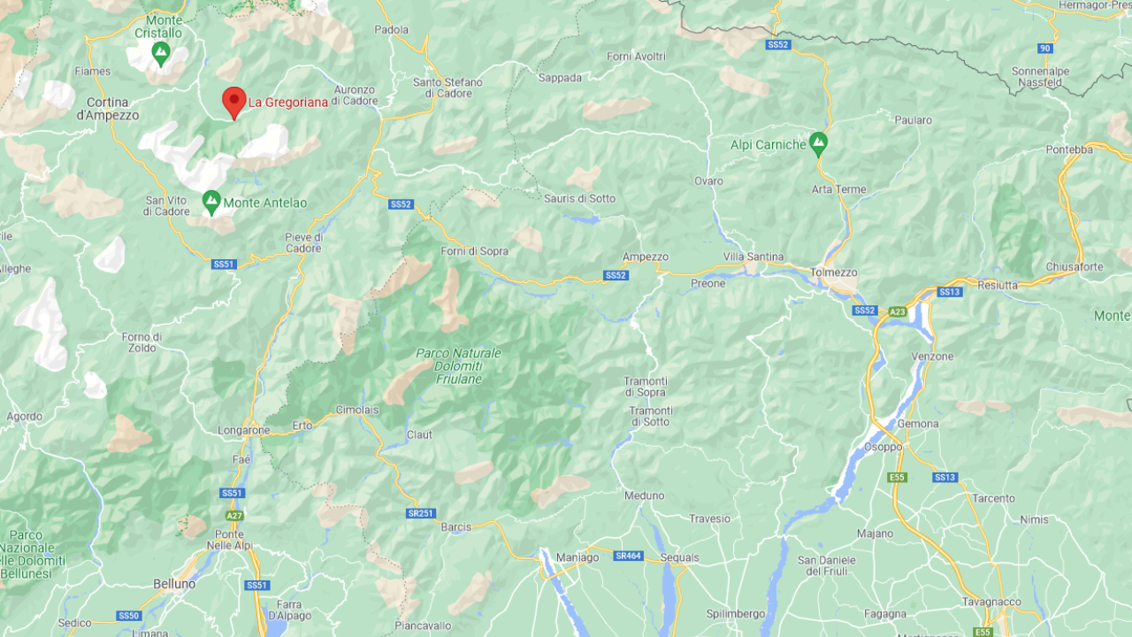 la gregoriana map